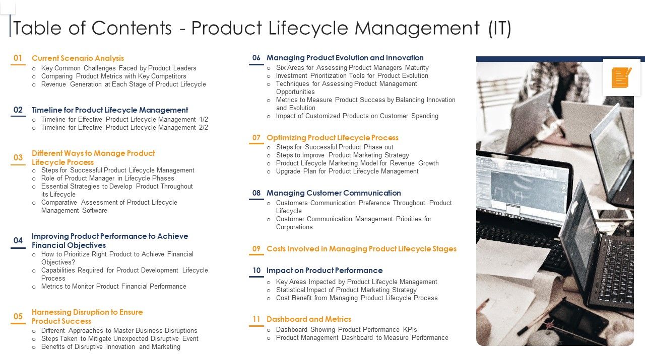 Table_Of_Contents_Product_Lifecycle_Management_IT_Pictures_PDF_Slide_1.jpg