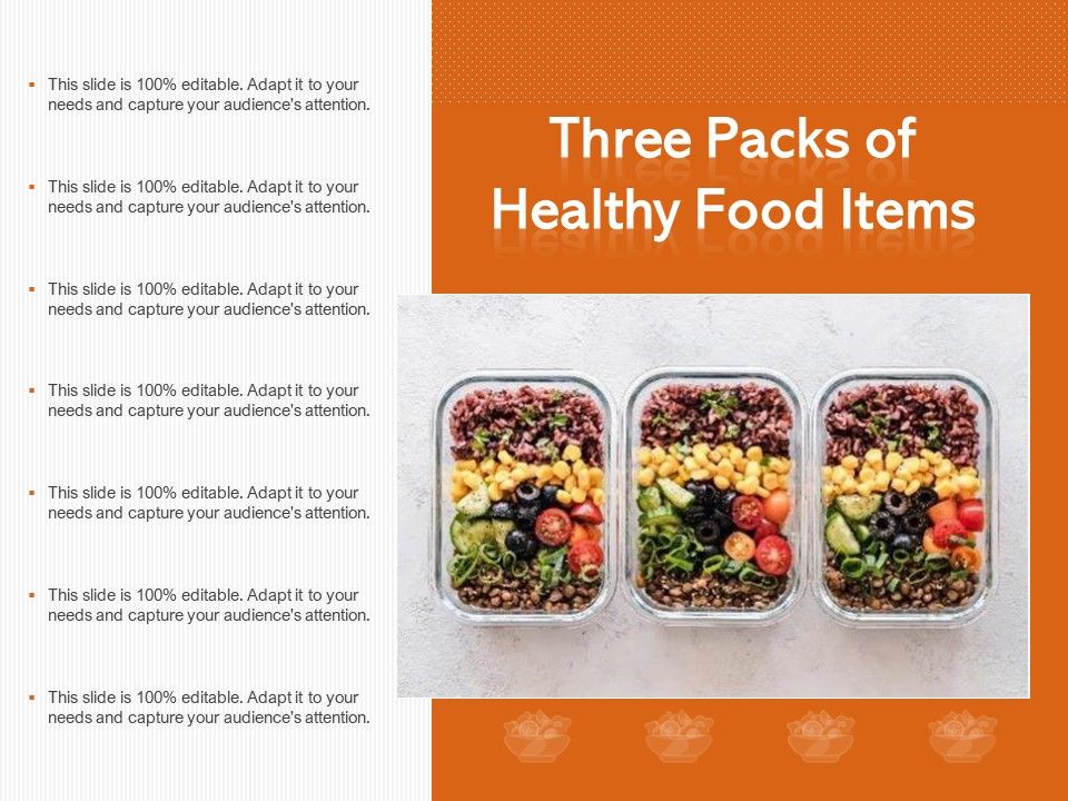 Three_Packs_Of_Healthy_Food_Items_Ppt_PowerPoint_Presentation_Pictures_Elements_PDF_Slide_1.jpg