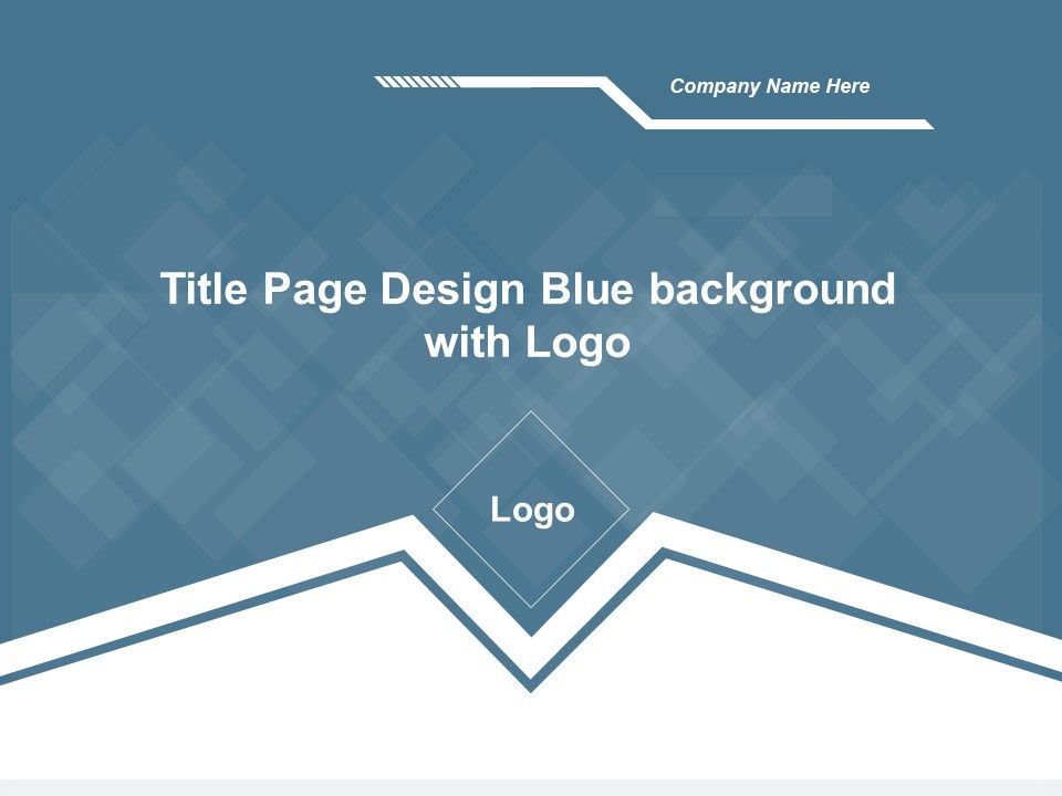 Title_Page_Design_Blue_Background_With_Logo_Ppt_PowerPoint_Presentation_Portfolio_Designs_Download_Slide_1.jpg