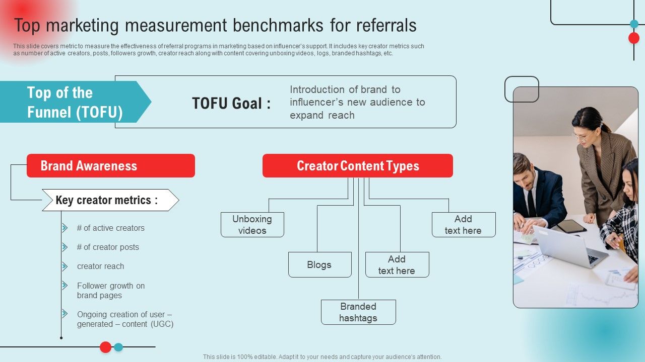 Top_Marketing_Measurement_Benchmarks_For_Referrals_Ppt_PowerPoint_Presentation_File_Model_PDF_Slide_1.jpg
