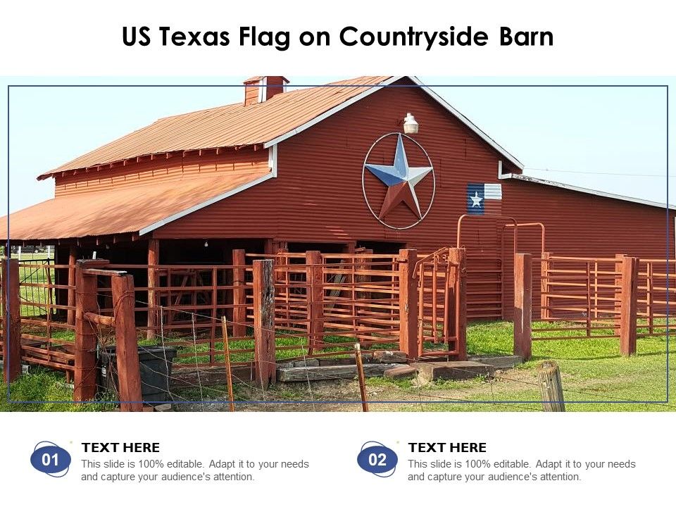 US_Texas_Flag_On_Countryside_Barn_Ppt_PowerPoint_Presentation_Outline_Designs_PDF_Slide_1.jpg