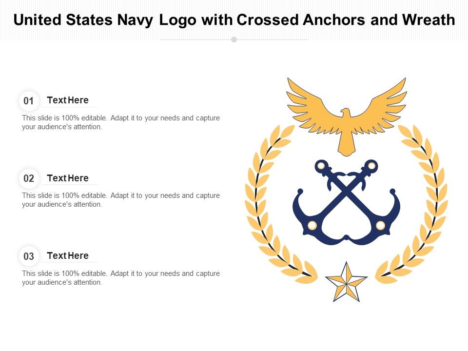 United_States_Navy_Logo_With_Crossed_Anchors_And_Wreath_Ppt_PowerPoint_Presentation_Ideas_Display_PDF_Slide_1.jpg