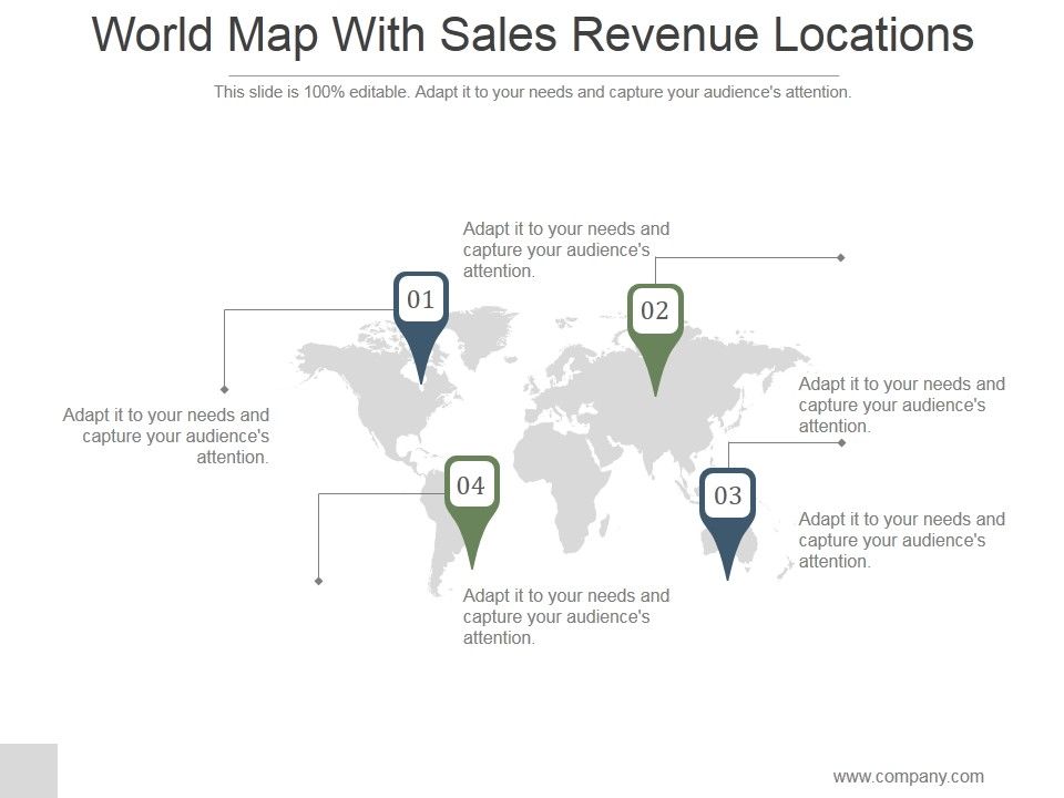 World_Map_With_Sales_Revenue_Locations_Ppt_PowerPoint_Presentation_Designs_Download_Slide_1.jpg