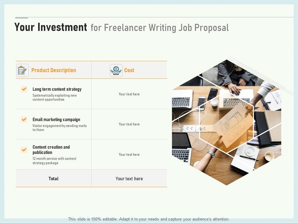 Writing_A_Bid_Your_Investment_For_Freelancer_Writing_Job_Proposal_Ppt_PowerPoint_Presentation_Portfolio_Samples_PDF_Slide_1.jpg