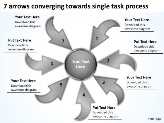 arrows_converging_towards_single_task_process_circular_flow_network_powerpoint_templates_1.jpg