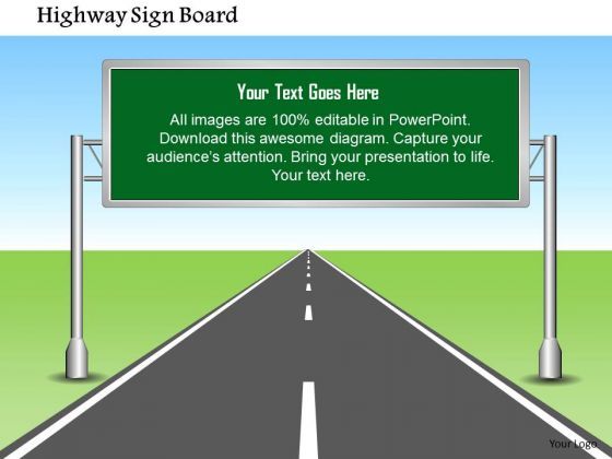 business_framework_highway_sign_board_with_editable_text_powerpoint_presentation_1.jpg