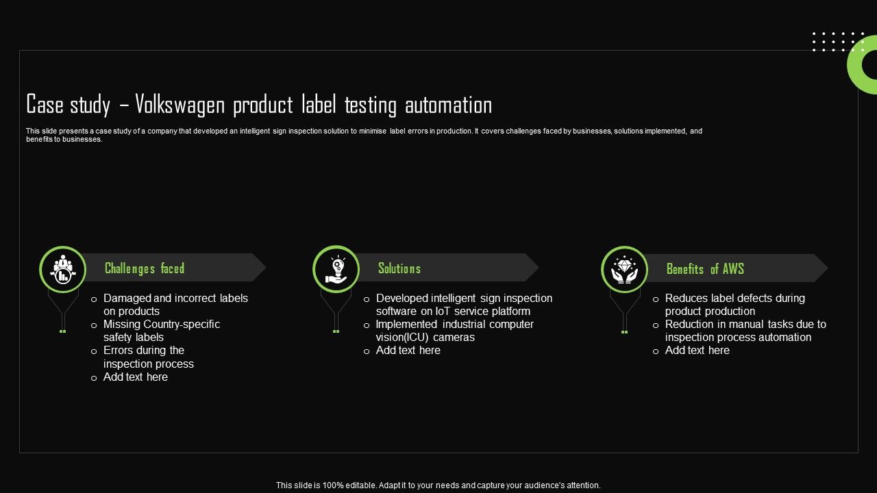 Case Study Volkswagen Product Label Testing Iot Device Management Background Pdf