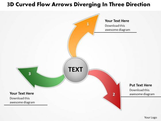 flow_arrows_diverging_three_direction_circular_network_powerpoint_templates_1.jpg