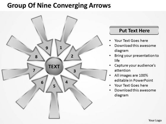 group_of_nine_coverging_arrows_ppt_circular_flow_process_powerpoint_slides_1.jpg