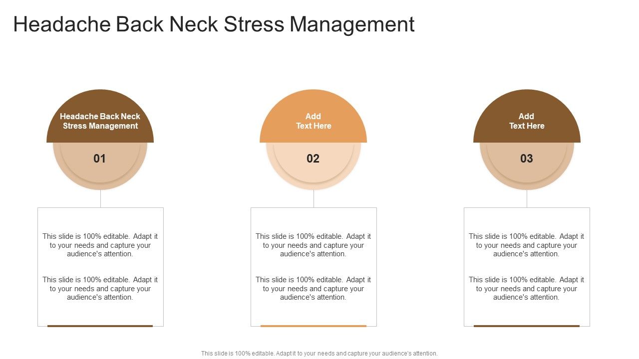 Headache Back Neck Stress Management In Powerpoint And Google Slides Cpb