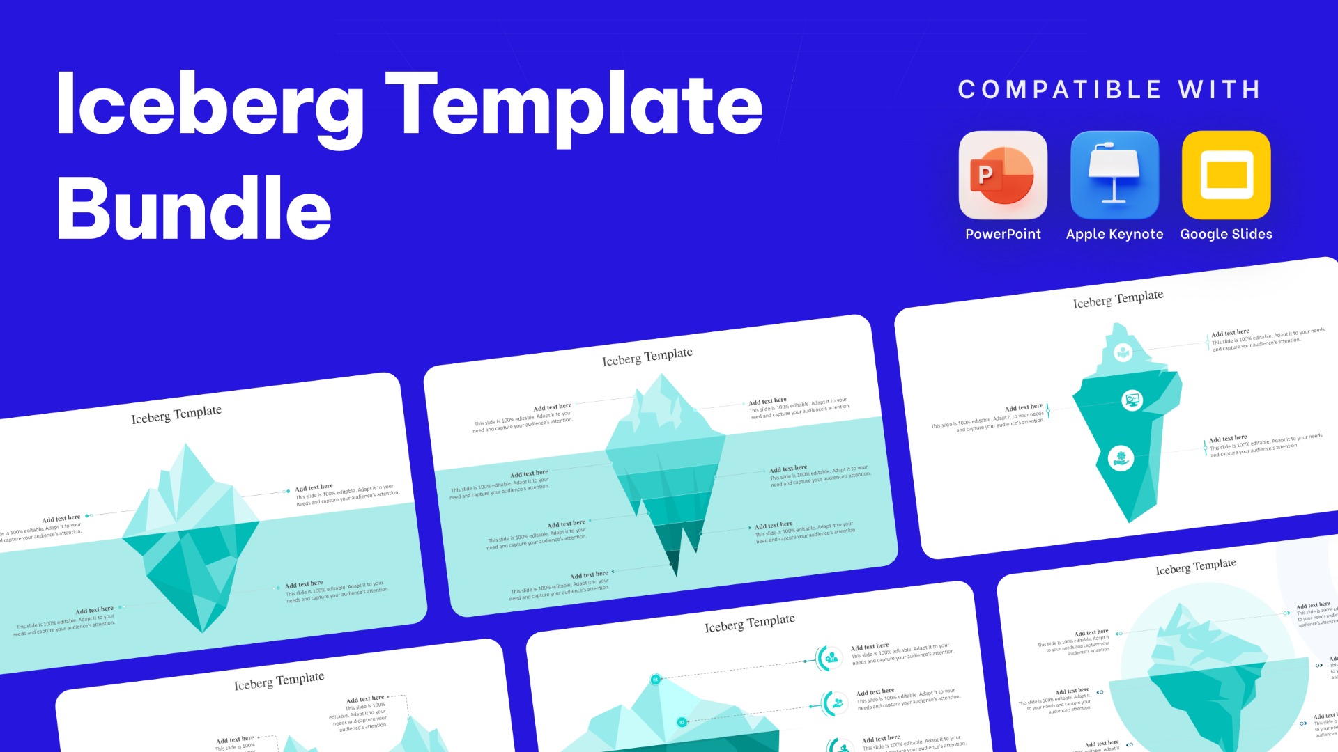 Iceberg Template Bundle Powerpoint Ppt Templates And Slides