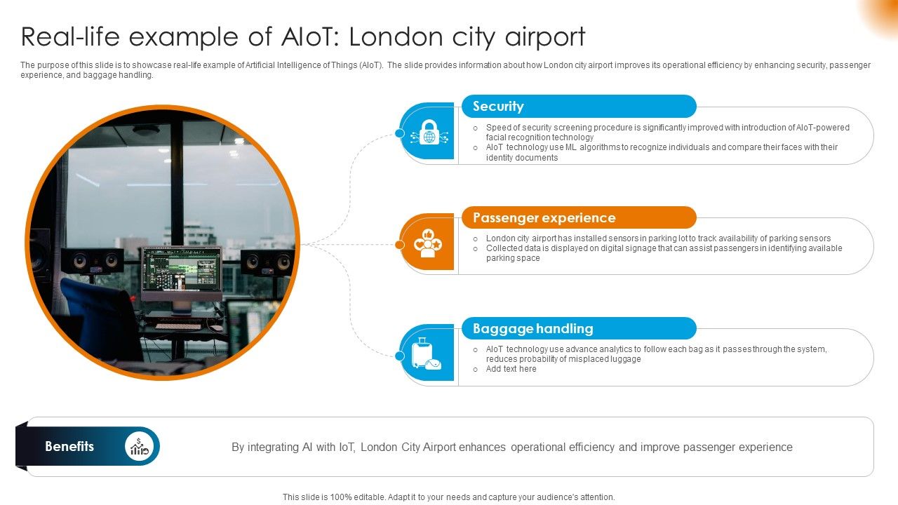 Integrating AI With IoT Real Life Example Of AIoT London City Airport IoT SS V