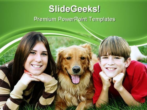 kids_with_dog_children_powerpoint_themes_and_powerpoint_slides_0511_title.jpg