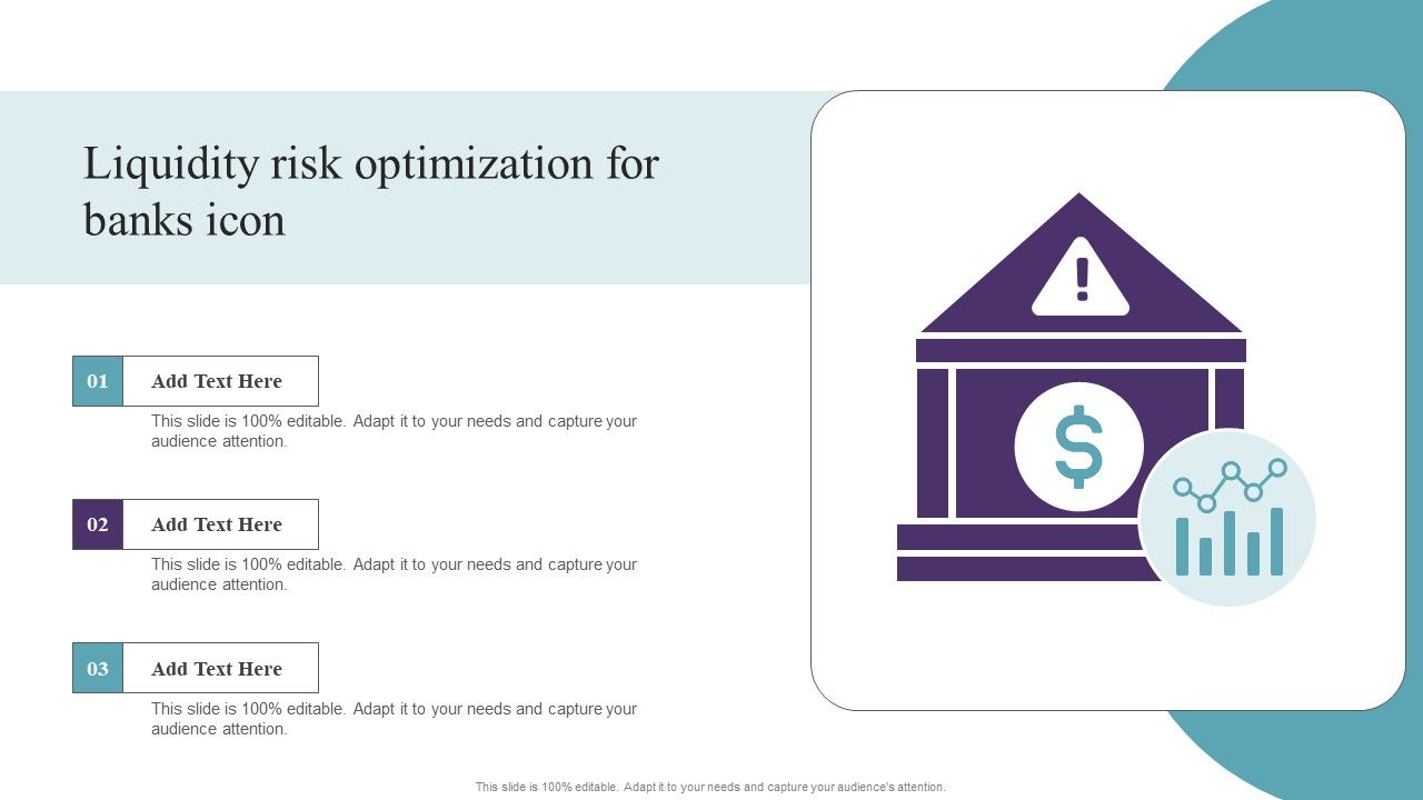 Liquidity Risk Optimization For Banks Icon Designs Pdf