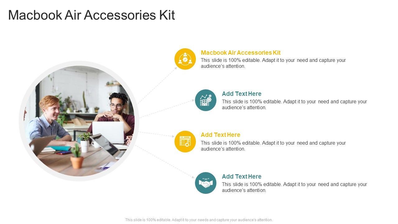 Macbook Air Accessories Kit In Powerpoint And Google Slides Cpb