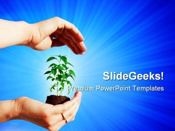 protecting_a_plant_nature_powerpoint_themes_and_powerpoint_slides_0511_title.jpg