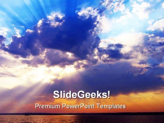 rays_from_clouds_nature_powerpoint_template_1110_title.jpg