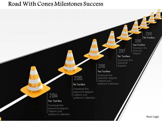 stock_photo_road_with_cones_milestones_success_powerpoint_slide_1.jpg