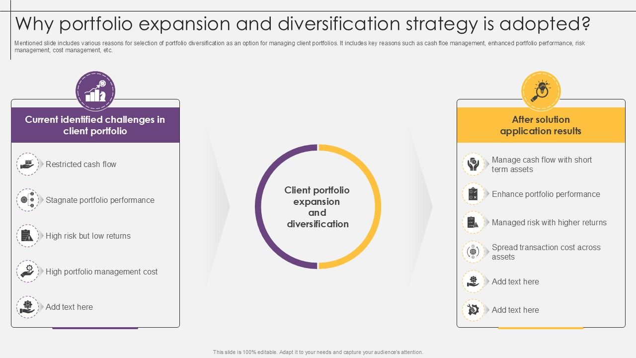 Why Portfolio Expansion And Diversification Strategy Is Adopted Investment Fund PPT Slides