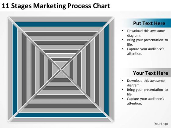 11 Stages Marketing Process Chart Ppt Real Estate Agent Business Plan PowerPoint Templates