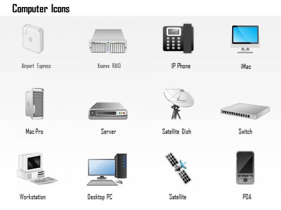 1 Computer Icons Imac Raid Mac Pro Server Satellite Switch Workstation Part 2 Ppt Slides