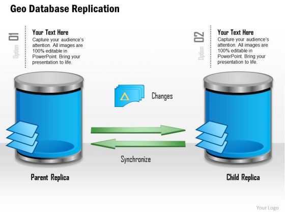 1 Replication Of Data From Primary To Replica With Changes Being Sent Over Network Ppt Slides
