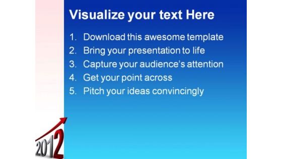 2012 Growth Business PowerPoint Templates And PowerPoint Backgrounds 1211
