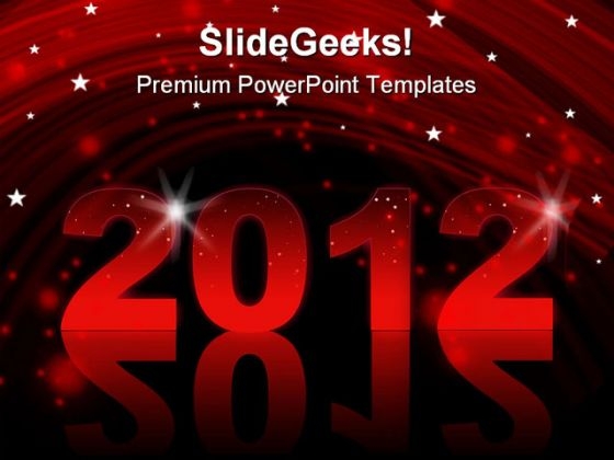 2012 New Year Abstract PowerPoint Templates And PowerPoint Backgrounds 1011