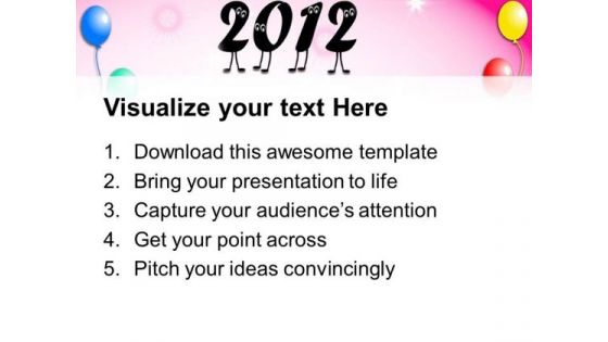 2012 New Year Abstract PowerPoint Templates And PowerPoint Themes 0212