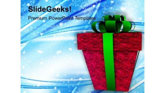 2013 New Year Presents Holidays PowerPoint Templates Ppt Backgrounds For Slides 1112