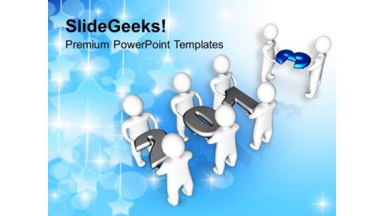 2013 Team Efforts New Year PowerPoint Templates Ppt Backgrounds For Slides 1212