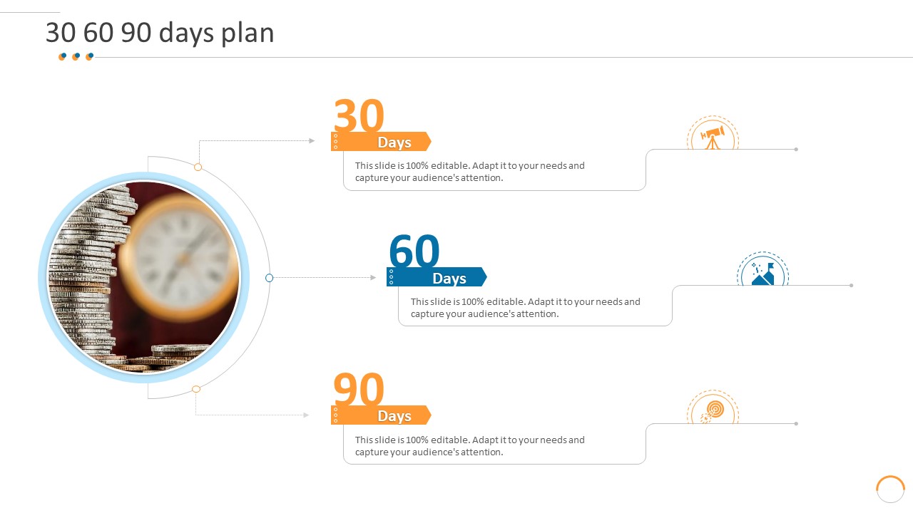30 60 90 Days Plan Individuals Process Technical Ppt Gallery Display PDF