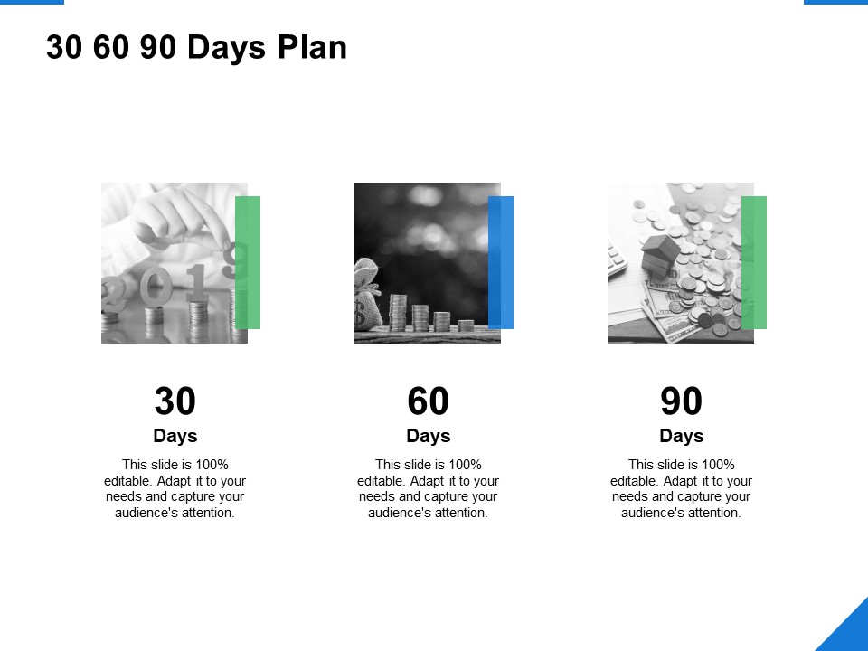 30 60 90 Days Plan Management Ppt PowerPoint Presentation Icon Slide