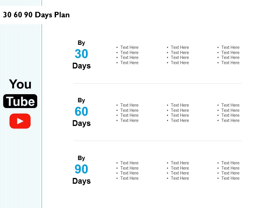30 60 90 Days Plan Ppt PowerPoint Presentation Icon Show