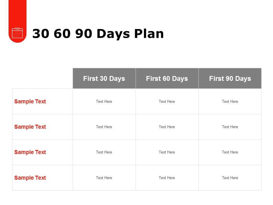 30 60 90 Days Plan Ppt PowerPoint Presentation Slides Files