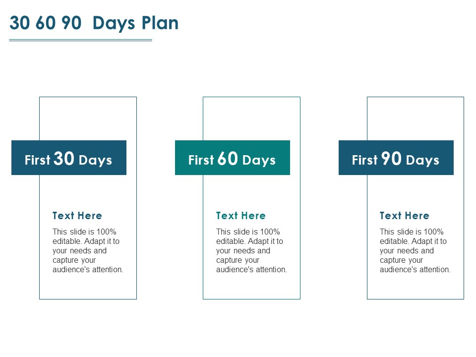 30 60 90 Days Plan Ppt PowerPoint Presentation Summary Visuals