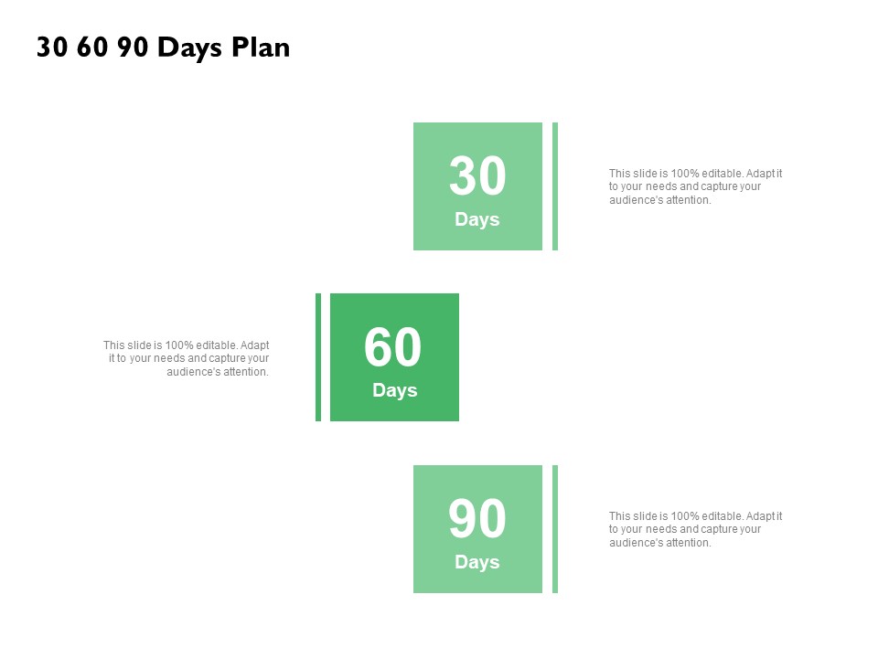 30 60 90 Days Plan Strategy Ppt PowerPoint Presentation Professional Slide Download
