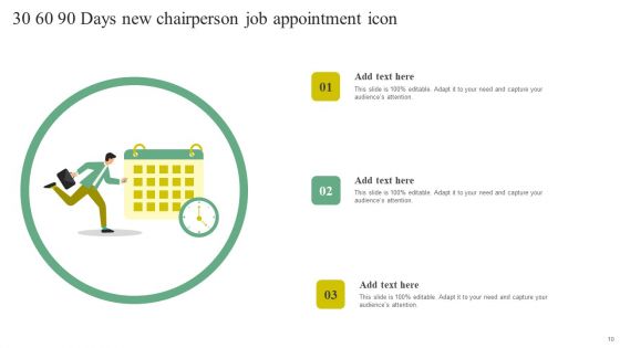 30 60 90 New Job Appointment Ppt PowerPoint Presentation Complete Deck With Slides