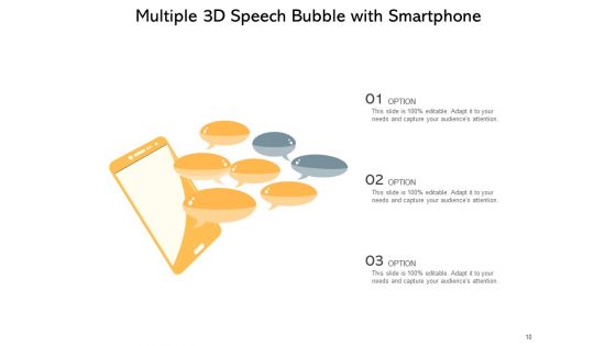 3D Speech Bubble Customer Experience Ppt PowerPoint Presentation Complete Deck