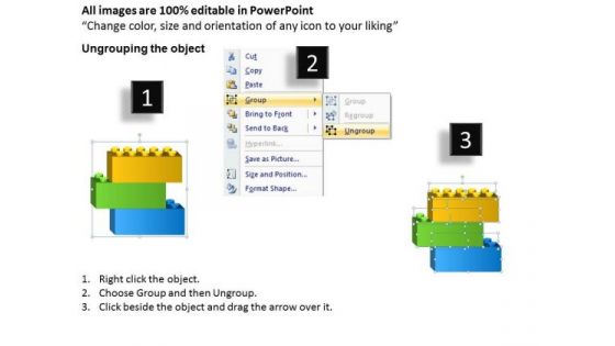3 Stages Interrelated Tasks Startup Business Plan Template PowerPoint Slides