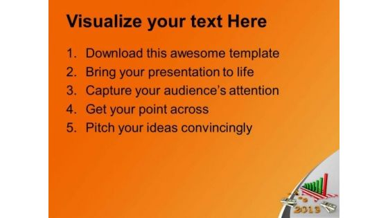 3d America Business Profit Graph 2013 PowerPoint Templates Ppt Backgrounds For Slides 0113
