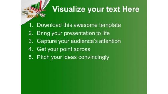 3d American Business Chart 2013 PowerPoint Templates Ppt Backgrounds For Slides 0113