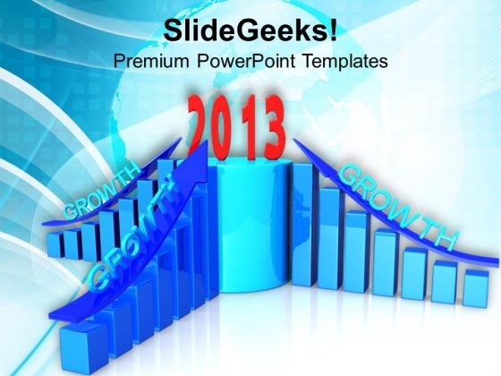 3d Business Growth Graph Success PowerPoint Templates Ppt Backgrounds For Slides 1212