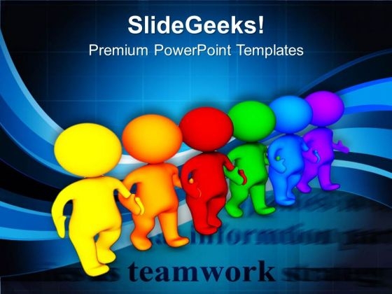 3d Colorful Business Teamwork PowerPoint Templates Ppt Backgrounds For Slides 0513
