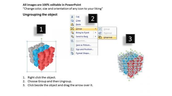 3d Cubes PowerPoint Presentation Template