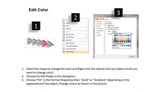 3d Graphical Navigation Arrows 5 Stages Ppt Flow Chart Business Plan PowerPoint Slides