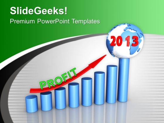3d Growth Graph Finance Business PowerPoint Templates Ppt Backgrounds For Slides 1212