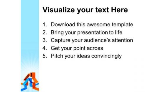 3d Houses Family PowerPoint Templates And PowerPoint Themes 1112