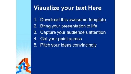 3d Houses Family PowerPoint Templates And PowerPoint Themes 1112