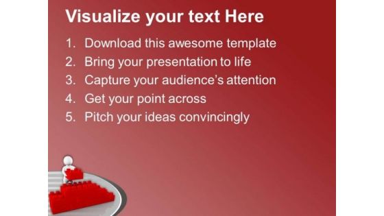 3d Human Arranging Cube Puzzle PowerPoint Templates Ppt Backgrounds For Slides 0713